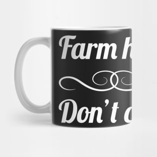 Farm Hair | Cute Farmer Quote Mug